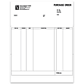 Custom Laser Purchase Order For Simply Accounting®, 8 1/2" x 11", 1 Part, Box Of 250