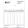 Custom Laser Purchase Order For Dynamics®/Solomon®, 8 1/2" x 11", 1 Part, Box Of 250 1 thumbnail image