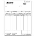 Custom Laser Forms, Sales Order For Dynamics®/Solomon®, 8 1/2" x 11",  Box Of 250 1 thumbnail image