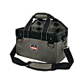 Ergodyne Arsenal 5844 Polyester Bucket Truck Tool Bag, 7-1/2”H x 13”W x 7-1/2”D, Gray