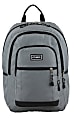 Fuel Rider Sport Bungee Backpack With 15.5” Laptop Compartment, Ash Gray