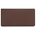 Custom Wallet Check Cover, Classic Leather, Cognac