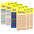 Sandylion Chart Sticker Variety Packs, Pack C, 3,200 Stickers Per Pack, Set Of 3 Packs