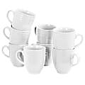 Gibson Plaza Café Mugs, 15 Oz, White, Set Of 8 Mugs 1 thumbnail image