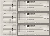 Custom 3-To-A-Page Checks, Style 72, 8 1/4" x 3 1/24", Box Of 300 1 thumbnail image