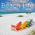 2024 TF Publishing Scenic Monthly Wall Calendar, 12” x 12”, Beach Life, January To December