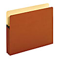 Pendaflex® Redrope Expanding File Pockets, 1 3/4" Expansion, Letter Size, Brown, Box Of 25 File Pockets 1 thumbnail image