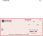 Continuous Multipurpose Voucher Checks For 9 1/2" x 7", Box Of 250, MP43, Bottom Voucher