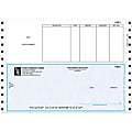 Custom Continuous Accounts Payable Checks For Sage Peachtree®, 9 1/2" x 6 1/2", 2-Part, Box Of 250 1 thumbnail image