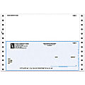 Custom Continuous Multipurpose Voucher Checks For Sage Peachtree®, 9 1/2" x 6 1/2", 2-Part, Box Of 250
