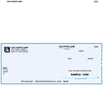 Continuous Multipurpose Voucher Checks, 9 1/2" x 7", 2-Part, Box Of 250, MP43, Bottom Voucher 1 thumbnail image