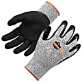 Ergodyne ProFlex 7031 Polyethylene Nitrile-Coated Gloves, Large, Gray