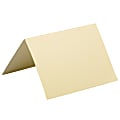 JAM Paper® Strathmore Fold-Over Cards, 5" x 6 5/8", Ivory, Pack Of 25
