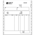 Custom Continuous Forms For Invoice, Sage Peachtree®, 9 1/2" x 11", 3-Part, Box Of 250 1 thumbnail image