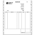 Custom Continuous Forms For Invoice, MAS90/MAS200/MAS500®, 9 1/2" x 11", 3-Part, Box Of 250 1 thumbnail image