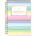 AT-A-GLANCE® Simplified by Emily Ley Weekly/Monthly Planner, 8-1/2" x 5-1/2", Happy Stripe, January To December 2022, EL70-200 1 thumbnail image
