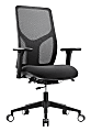 WorkPro® 4000 Series Multifunction Ergonomic Mesh/Fabric High-Back Executive Office Chair, Black/Black, BIFMA Compliant 1 thumbnail image