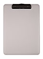 Office Depot® Brand Soft Touch Clipboard, 9" x 12-1/2", Gray 1 thumbnail image