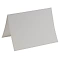 JAM Paper® Strathmore Fold-Over Cards, With Panel, 5" x 6 5/8", Bright White, Pack Of 25