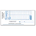 Custom Book Bound Deposit Tickets, 3 Part, 8" x 3 3/8", Box Of 150 1 thumbnail image