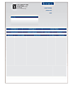 Custom Laser Product Invoice For Sage Peachtree®, 8 1/2" x 11", 1 Part, Box Of 250 1 thumbnail image