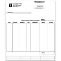 Custom LF-CS70 Laser Statement For Sage Peachtree®, 8 1/2" x 11", 1 Part, Box Of 250