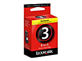 Lexmark™ 3 Black Ink Cartridge, 18C1530 1 thumbnail image