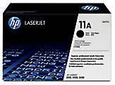 HP 11A Black Toner Cartridge, Q6511A