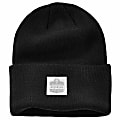 Ergodyne N-Ferno 6806 Acrylic Cuffed Rib Knit Beanie Hat, Black 1 thumbnail image
