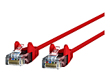 Belkin Cat.6 UTP Patch Network Cable - 25 ft Category 6 Network Cable for Network Device - First End: 1 x RJ-45 Network - Male - Second End: 1 x RJ-45 Network - Male - Patch Cable - 28 AWG - Red