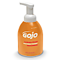 GOJO® Luxury Foam Antibacterial Handwash Pump Bottle, 18 Oz, Orange Blossom