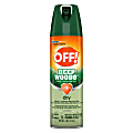 OFF!® Deep Woods Aerosol Dry Insect Repellent, Unscented, 4 Oz 1 thumbnail image