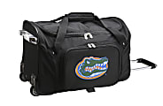 Denco Sports Luggage Rolling Duffel Bag, Florida Gators, Black