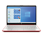 HP 15-dw0081wm Refurbished Laptop, 15.6" Screen, Intel® Pentium® Silver, 8GB Memory, 128GB Solid State Drive, Windows® 10 Home