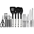 Oster 19-Piece Nylon And Stainless Steel Kitchen Tool And Utensil Set, Black 1 thumbnail image