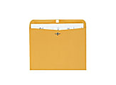 Quality Park® Redi-File™ Clasp Envelopes, 9" x 12", Brown, Box Of 100 1 thumbnail image