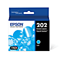 Epson® 202 Claria® Cyan Ink Cartridge, T202220-S