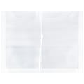 JAM Paper® Plastic Booklet Expansion Envelopes, Letter-Size, 9 3/4" x 13", Snap Closure, Clear 1 thumbnail image
