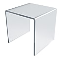 Azar Displays Risers, 5-1/2" x 5-1/2”, Clear, Pack Of 4 Risers 1 thumbnail image