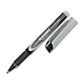 SKILCRAFT® Liquid Magnus Comfort Grip Rollerball Pens, Fine Point, 0.7 mm, Black Barrel, Black Ink, Pack Of 4 (AbilityOne 7520-01-587-7791)