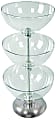 Azar Displays 3-Tier Bowl Display, 26-1/2"H x 12"W x 12"D, Clear 1 thumbnail image