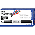 BIC® Great Erase Grip Dry Erase Marker, Fine Point, Black Ink, Pack Of 12 1 thumbnail image