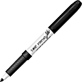 BIC® Great Erase Grip Dry Erase Marker, Fine Point, Black Ink, Pack Of 12