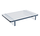 Azar Displays Acrylic Monitor Riser Display, 2”H x 11-3/4”W x 7-3/4”D, Clear 1 thumbnail image