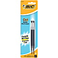 BIC® Velocity Retractable Gel Pen Refills, Medium Point, 0.7 mm, Black, Pack Of 2