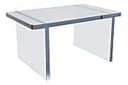 Azar Displays Deluxe Acrylic Monitor Riser Display, 6”H x 11-3/4”W x 7-3/4”D, Clear 1 thumbnail image
