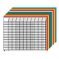Creative Shapes Etc. Horizontal Incentive Charts, 22" x 28", Multicolor, Pre-K - Grade 8, Pack Of 12