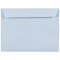 JAM Paper® Booklet Envelopes, 9" x 12", Gummed Seal, Baby Blue, Pack Of 25 1 thumbnail image