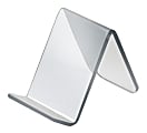 Azar Displays Acrylic Easel Displays, 2-1/2"H x 1-7/8"W x 3-1/2"D, Clear, Pack Of 10 Displays 1 thumbnail image