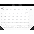 2023-2024 AT-A-GLANCE® Contemporary Academic Monthly Desk Pad Calendar, 21-3/4" x 17", July 2023 To June 2024, AY24X00 1 thumbnail image